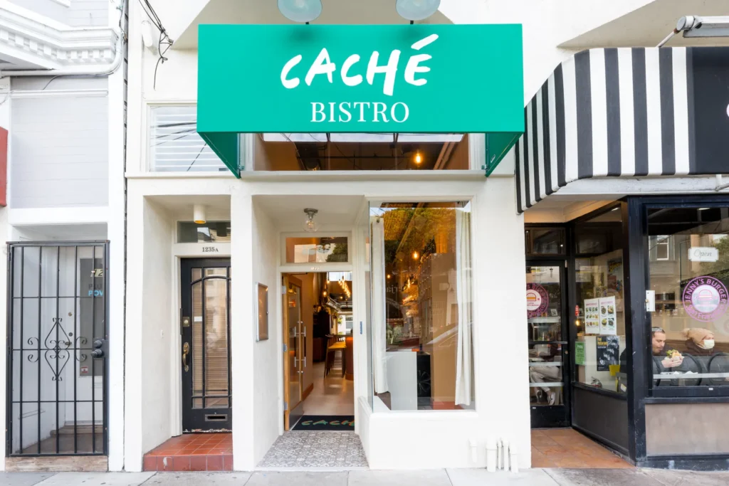 Caché bistro San Francisco front